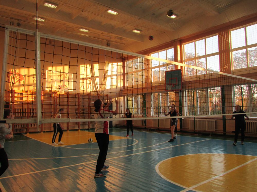 Внутриколледжные соревнования по волейболу среди учащихся