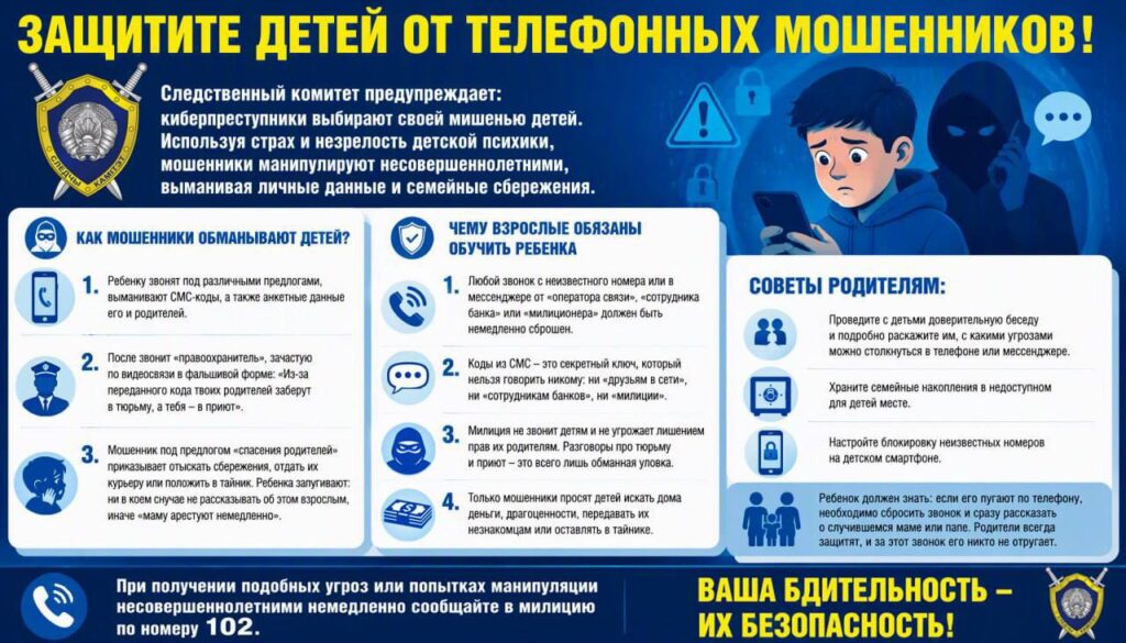 Следственный комитет предупреждает